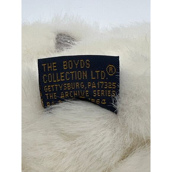 NWT Vintage Boyds Bears Archive Collection Watson Bear As White Bunny Rabbit - Picture 4 of 6